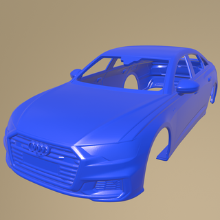 Audi a6 s line 2019 yazdırılabilir araba vücut oyun yuva 1 10 ayrı parçalar ölçülü Tamiya rc miniz tarayıcı Kyosho eksenel traxxas mikro 24 3d print model - Mito3D