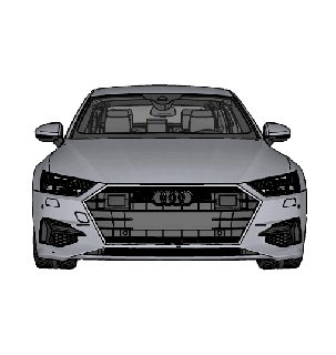 Audi a7 süper araba Oto arabalar motor sporları SUV 39 lar trafik polis geçitler ralli Sedanlar ayarlama derbi yarışlar prototip 3d print model - Mito3D