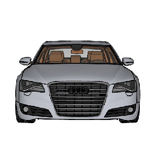 Audi a8 süper araba Oto arabalar motor sporları SUV 39 lar trafik polis geçitler ralli Sedanlar ayarlama derbi yarışlar prototip 3d print model - Mito3D