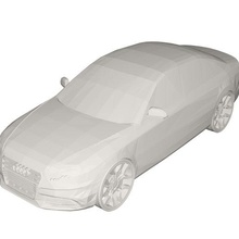 audi coche vehiculo concepto 3d print model - Mito3D