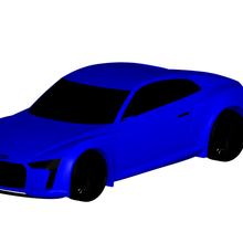 Audi e tron 3d print model - Mito3D