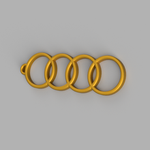 Audi anahtarlık 3d print model - Mito3D