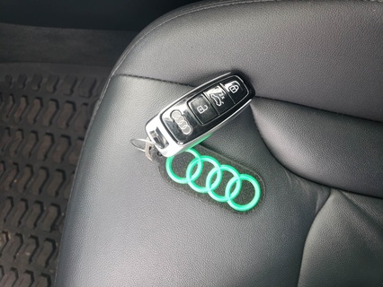 audi keychain Various key keys rings car chain 3d print model - Mito3D