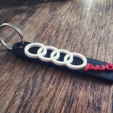 audi keychain jewelry key 3d print model - Mito3D