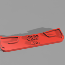 Audi anahtarlık moda Led ışıklar 3d print model - Mito3D