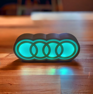 Audi Lamba Led şerit Sanat 3d print model - Mito3D