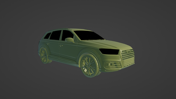 audi q7 Various 3d printing car model automotive design vehicle automobile luxury suv german engineering digital manufacturing rapid prototyping additive modeling cad stl enthusiast diy customization scanning 3d print model - Mito3D