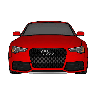 Audi rs5 süper araba Oto arabalar motor sporları SUV 39 lar trafik polis geçitler ralli Sedanlar ayarlama derbi yarışlar prototip 3d print model - Mito3D