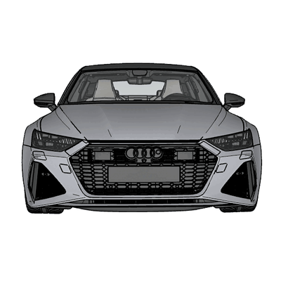 audi rs7 r home supercar auto cars car motorsport suvs traffic police crossovers rally sedans tuning derby races prototype 3d print model - Mito3D