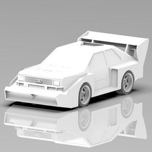 audi s1 Hechte Gipfel quattro Legende Hechtsprache realistisch Modell 3d print model - Mito3D
