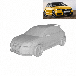 Audi s1 oyun 3d print model - Mito3D