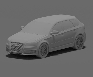 Audi s3 2010 çeşitli 3d print model - Mito3D