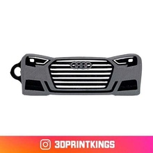 Audi s3 8v anahtar Zincir takı Quattro anahtarlık 3d print model - Mito3D