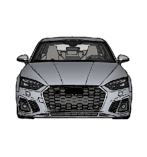 Audi s5 sportback süper araba Oto arabalar motor sporları SUV 39 lar trafik polis geçitler ralli Sedanlar ayarlama derbi yarışlar prototip 3d print model - Mito3D