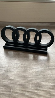 audi smartphone tablet holder audi cell phone holder tablet smartphone decoration car car  3d print model - Mito3D