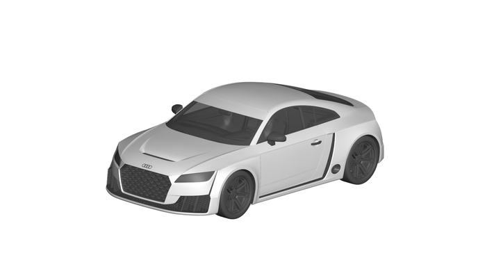 audi tt gioco 3d print model - Mito3D