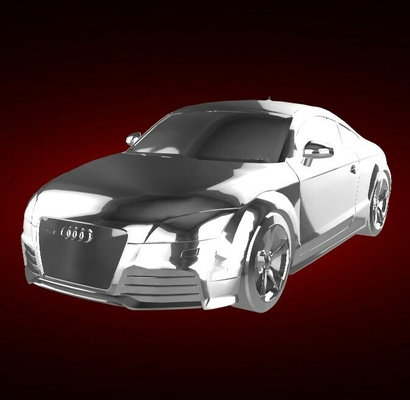 audi tt rs automobile macchina veicolo rally gara gli sport derby supercar gt 3d print model - Mito3D