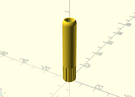 audi vw door lock pin variable hole diameter automotive 3d print model - Mito3D