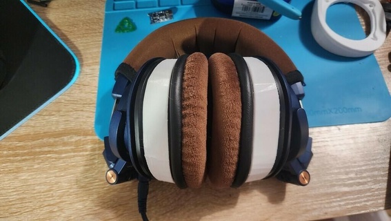 audio-technica ath-m50x earcup expanders v3 electronics 3d print model - Mito3D