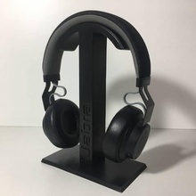 audio headset holder gadget support headphones 3d print model - Mito3D