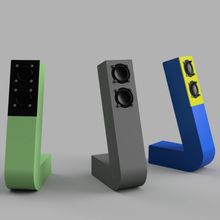 ses stix tl hoparlör hexibase remix gadget iletim hattı 360 füzyon 3d print model - Mito3D