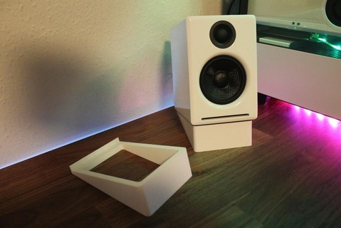 audioengine a2+ alto falante carrinhos audio som 3d print model - Mito3D