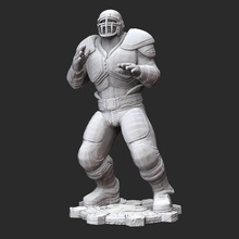 Augustus Cole thrashball dişliler savaş 3d model stl dosya Yazdır oyun çekirge çark dişi şekil heykelcik minyatür heykel karakter 3d print model - Mito3D