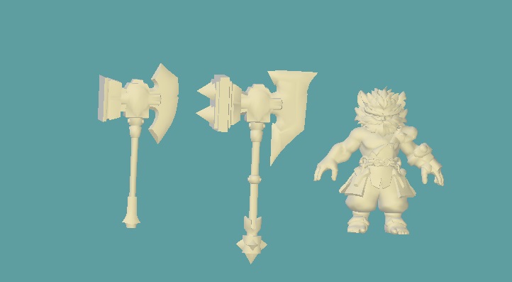 Aulus kahraman seyyar efsaneler patlama 3d Yazdır hazır oyun karakter heykel 3D print model - Mito3D