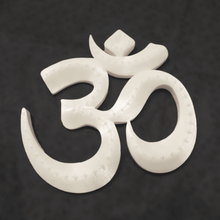 aum art indiano l'india il buddismo spirituale l'induismo indù simbolo relax la meditazione om 3d print model - Mito3D