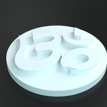 aum art la moneta ohm token monete distintivi 3d print model - Mito3D