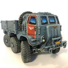 uro medio logística vehículo juego miniatura camión guerra mesa juegos 40k martillo 3d print model - Mito3D