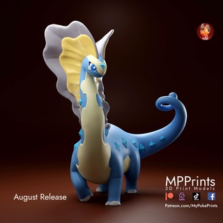 Aurorus vorausgesetzt Multimaterial Spiel Dinosaurier Pikachu charmander charizard Bambu Mehrfarbig Dragonite Bulbasaur spritzen mewtwo miauen Gengar eevee Umbreon 3d print model - Mito3D