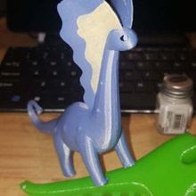 aurorus juego a los animales pokemon figuras dinosaurio 3d print model - Mito3D