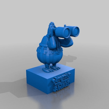aussen annamese obsessiva perseguição prêmio taça da alemanha spyglass edição a arte esculturas 3d print model - Mito3D