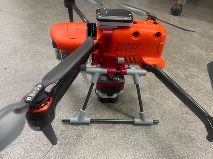 autel evo2 atterraggio Ingranaggio rededge montare aggiornamento versione evo gimbal telecamera drone 3d print model - Mito3D