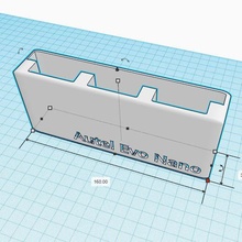 autel evo nano - charge & battery support 3d print model - Mito3D