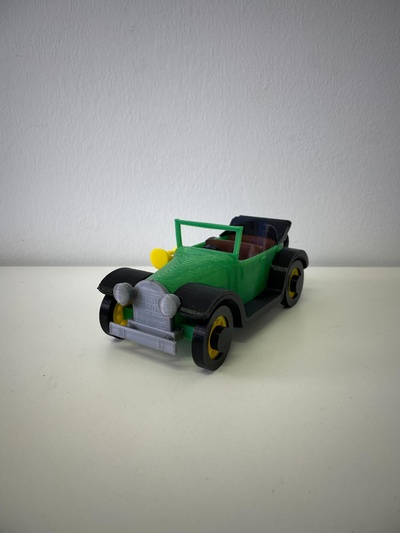 auto bochinchero la fazenda zenon barulhento carro of 3d print model - Mito3D