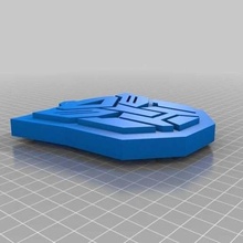 Oto bot anahtar Zincir anahtarlık 3d print model - Mito3D