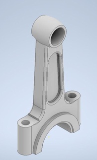 auto connecting rod candle cam 3d print model - Mito3D