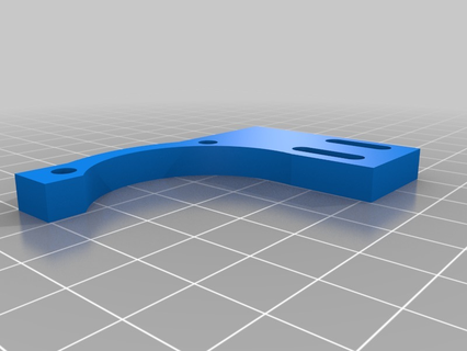 auto level probe mount - flsun cube 3d bed leveling printer parts 3d print model - Mito3D