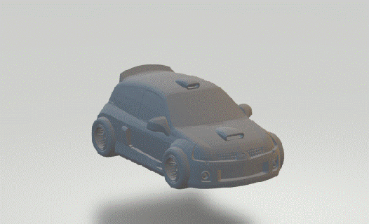 auto rallyman clio 3d print model - Mito3D