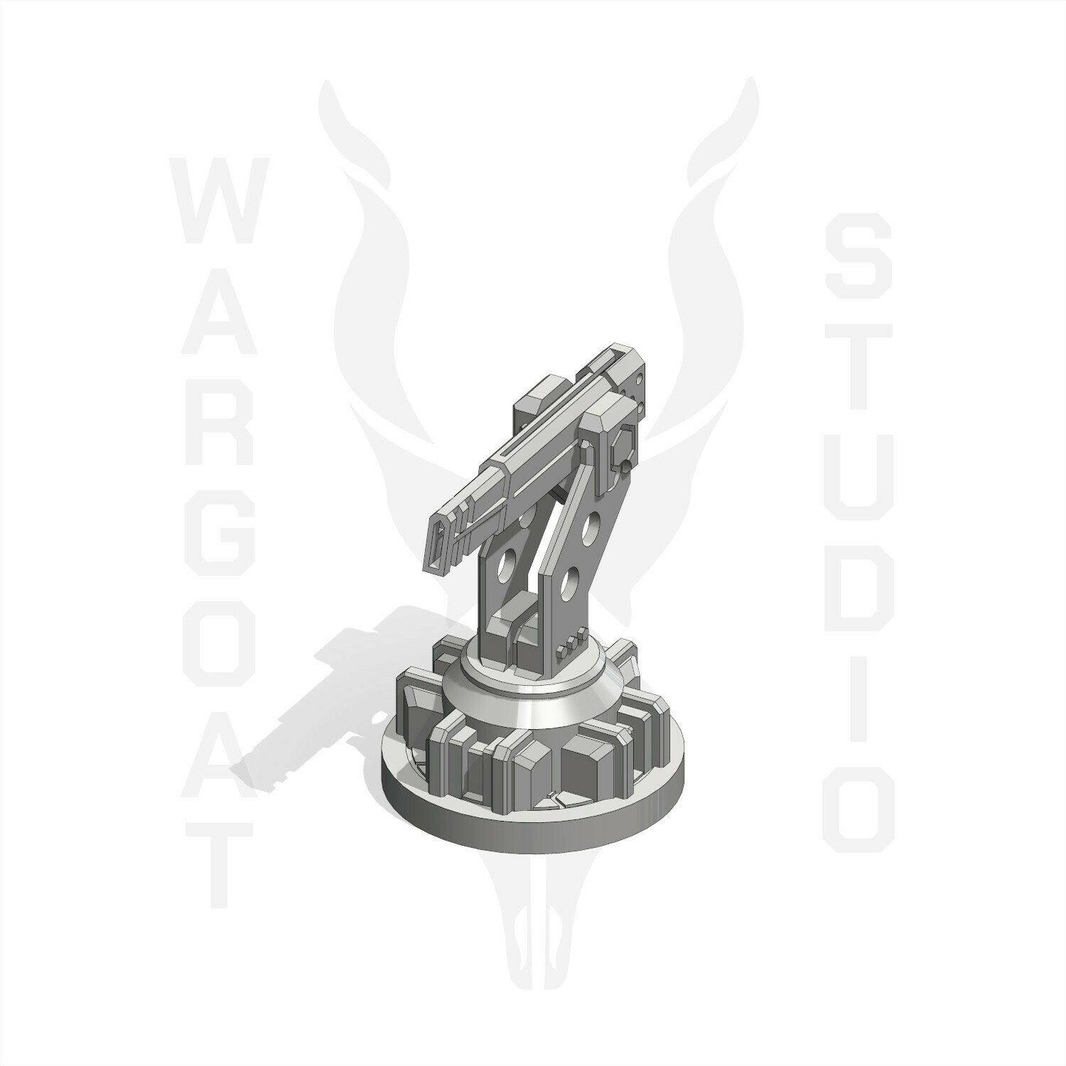 auto turret defensive infinity infinitythegame objective wargaming scenery 28mm terrain 3D print model - Mito3D