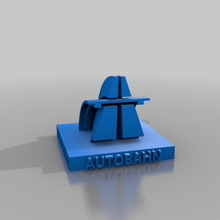 autobahn art signs logos 3d print model - Mito3D