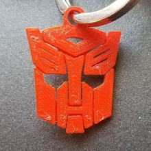 autobot symbol keychain art badge logo transformers 3d print model - Mito3D