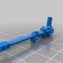autocannon handle 28mm astra militarum heavy weapon imperial guard warhammer 40k toy_game_accessories 3d print model - Mito3D