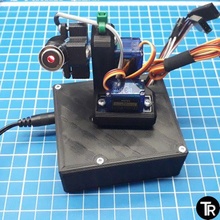 automatisch Katzen Laser Turm Gadget Katze Spielzeug Arduino DIY 3d print model - Mito3D