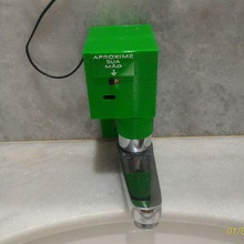 automatic faucet home 3d print model - Mito3D