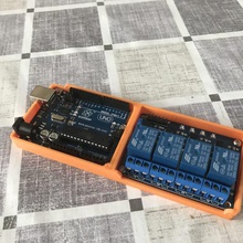 automation - arduino relay board holder tool breadboard relays electronics 3d print model - Mito3D
