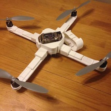 autonomous drone quadcopter silent might apm 25 various diy multi-copter drones 3d print model - Mito3D