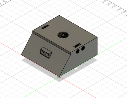 autonom Sumo Roboter 3d print model - Mito3D